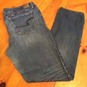 American Eagle Super Stretch Skinny Jeans.